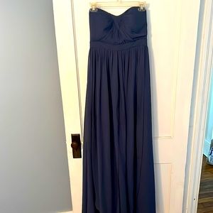 Jenny Yoo, Strapless, Blue, Gown